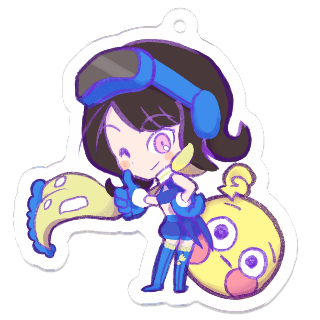 たぬ八 アクリルキーホルダー