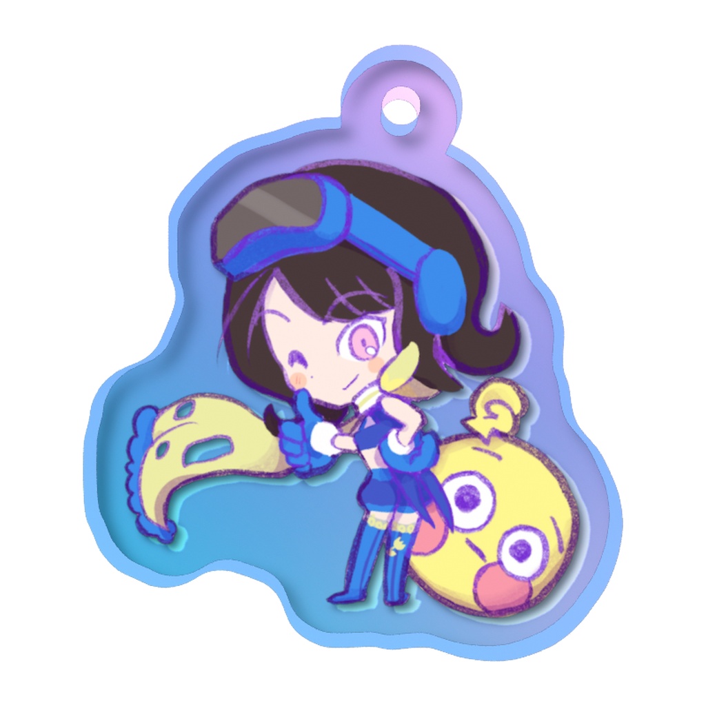 たぬ八 アクリルめじるしチャーム