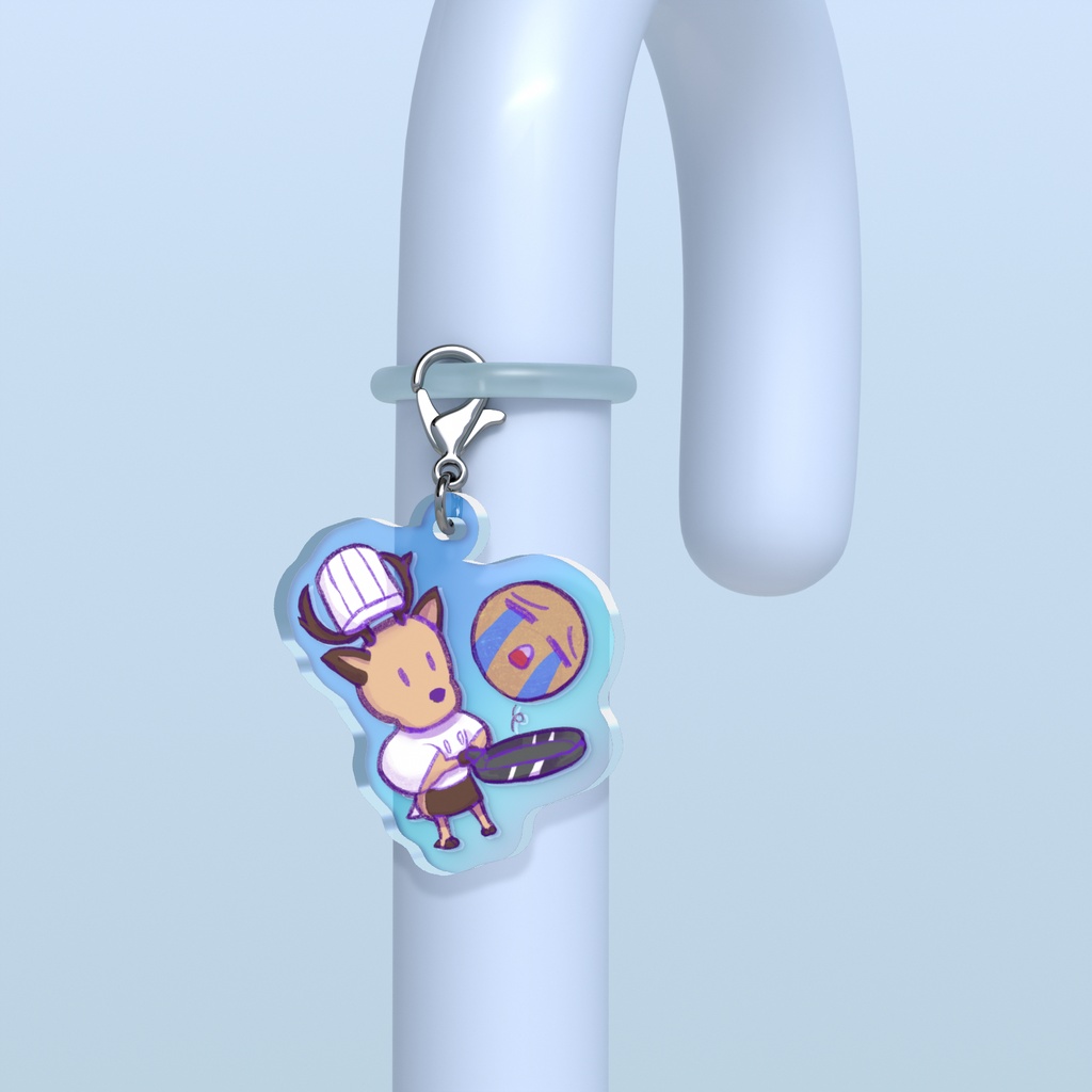 シカノス　アクリルめじるしチャーム