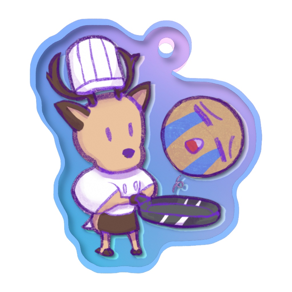 シカノス アクリルめじるしチャーム