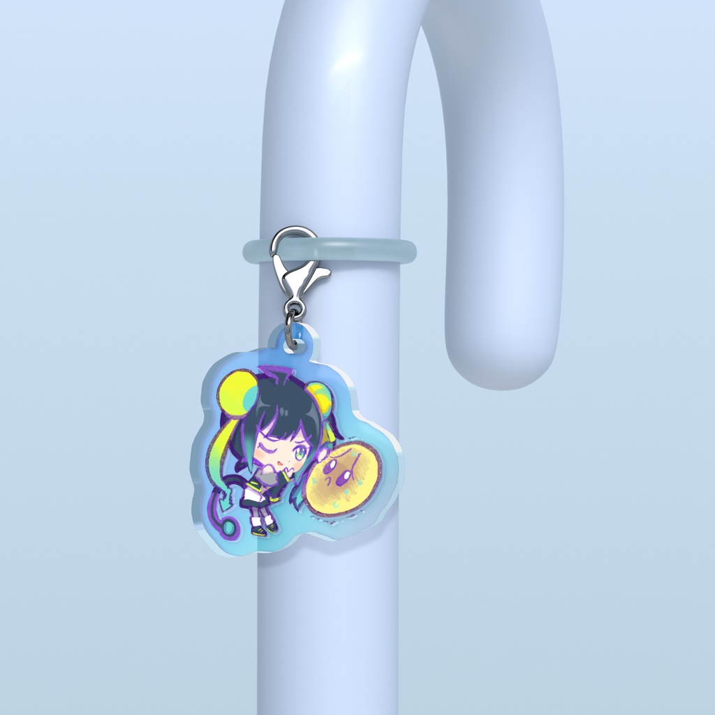 ウィモ　アクリルめじるしチャーム
