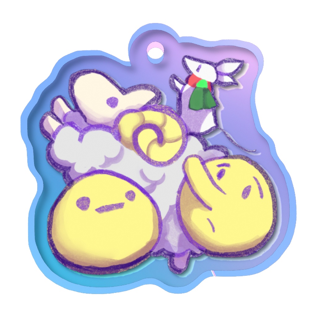 アル アクリルめじるしチャーム