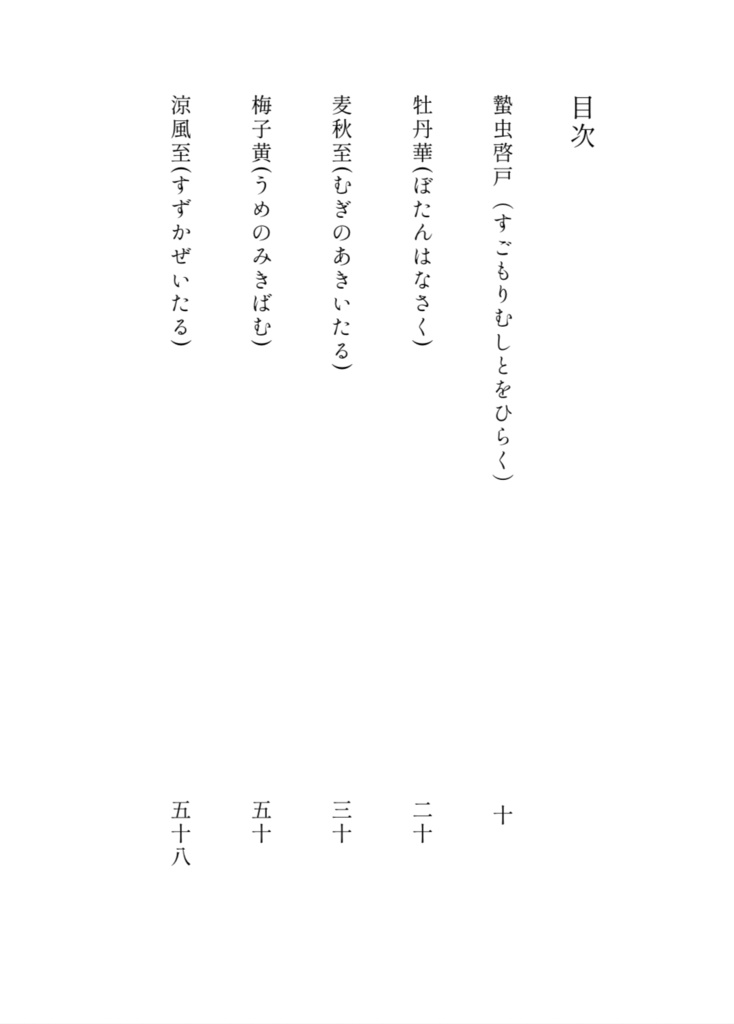 小説「また一つ季節が過ぎて。」