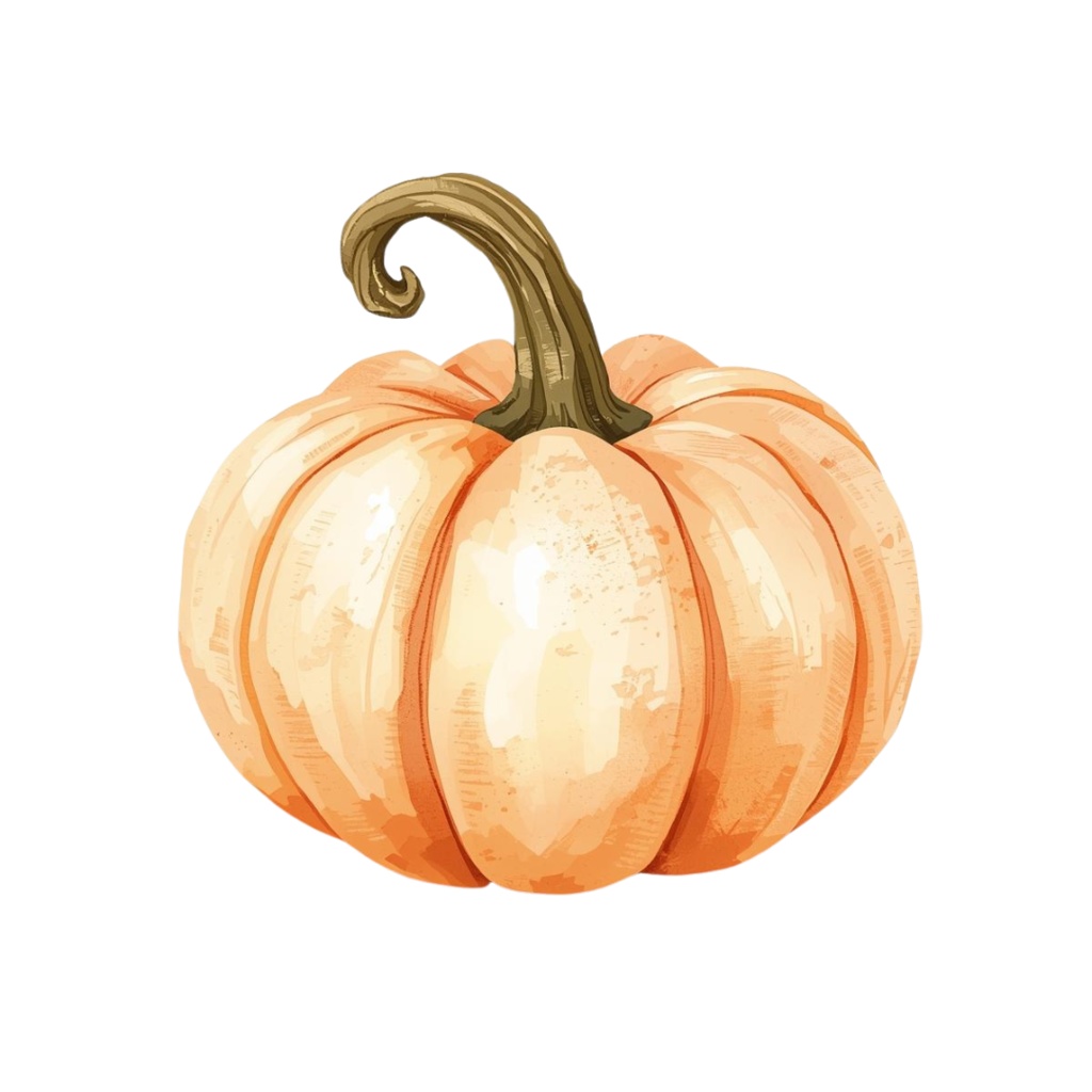 アンティーク 秋野菜 – 水彩画風 クリップアートコレクション (12 PNG)