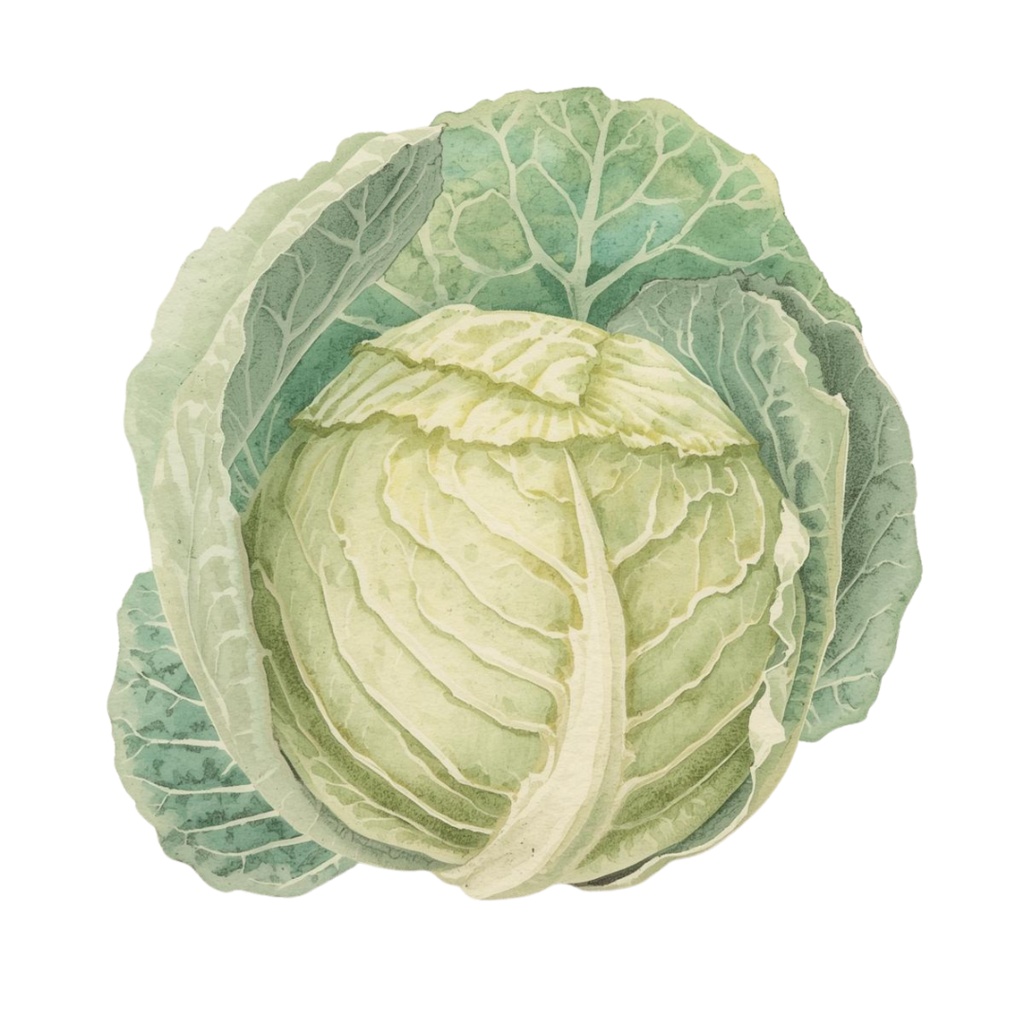 アンティーク春野菜 水彩クリップアートコレクション(全12種類)