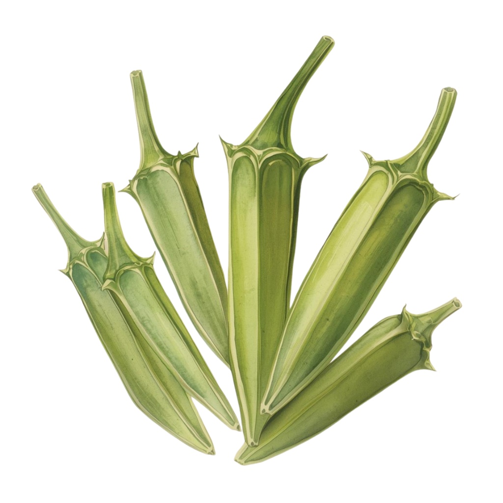 アンティーク夏野菜 水彩クリップアートコレクション(全12種類)