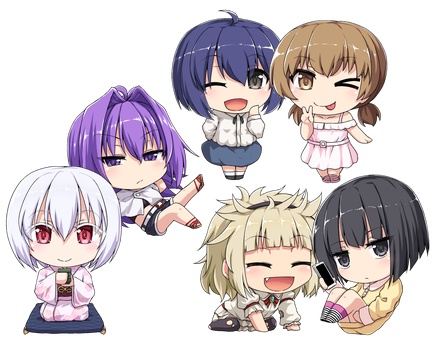 死神少女アクリルキーホルダー(全6種)