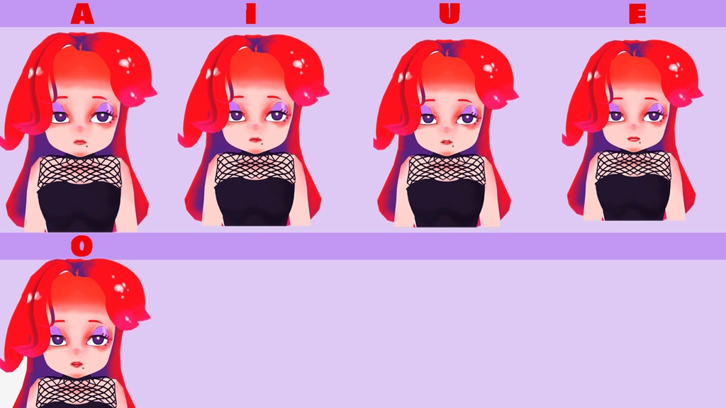 【VRM】カートゥーン風girl_candycolor