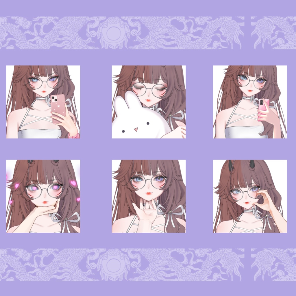 【Live2dアイテム】 10 異なる 腕/手 - 10 different Hands/Arms【VTS】