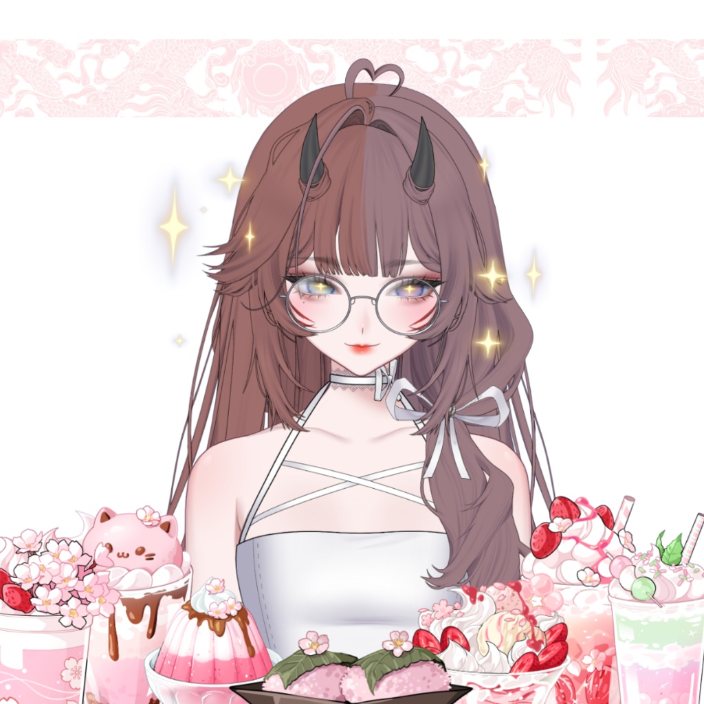 【Live2dアイテム】 8 食品/飲料アイテム - 8 Food/drink items 【VTS】