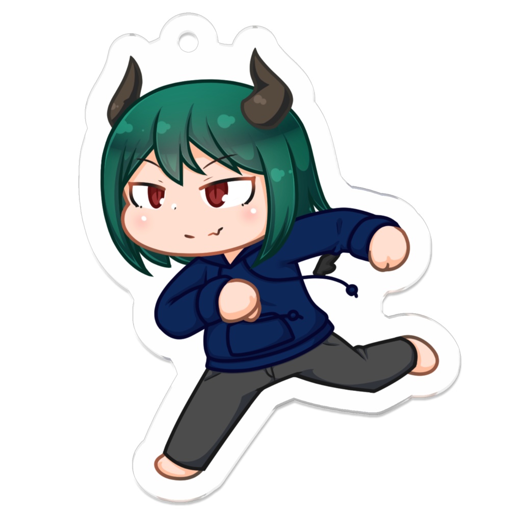 うちのこアクキー