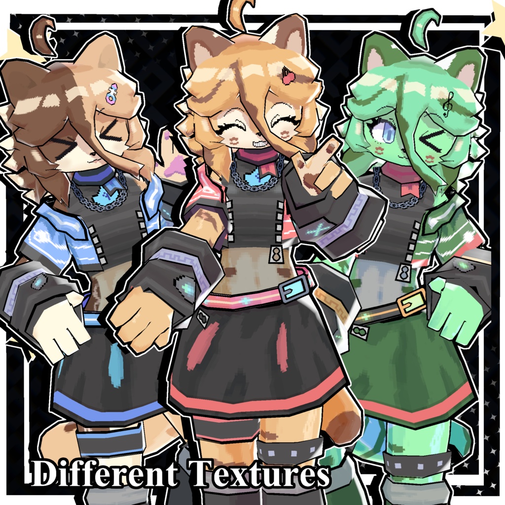 Cherri【オリジナル3Dモデル】