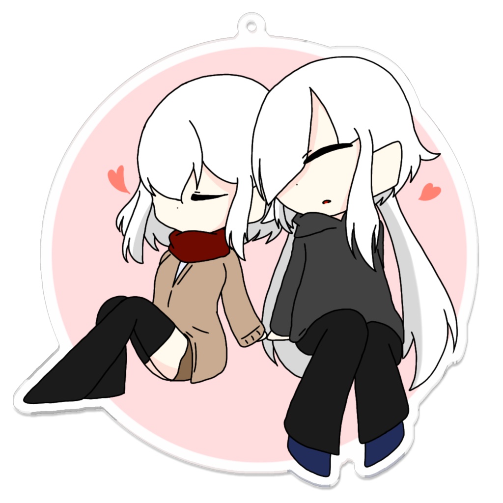 お昼寝アクキー