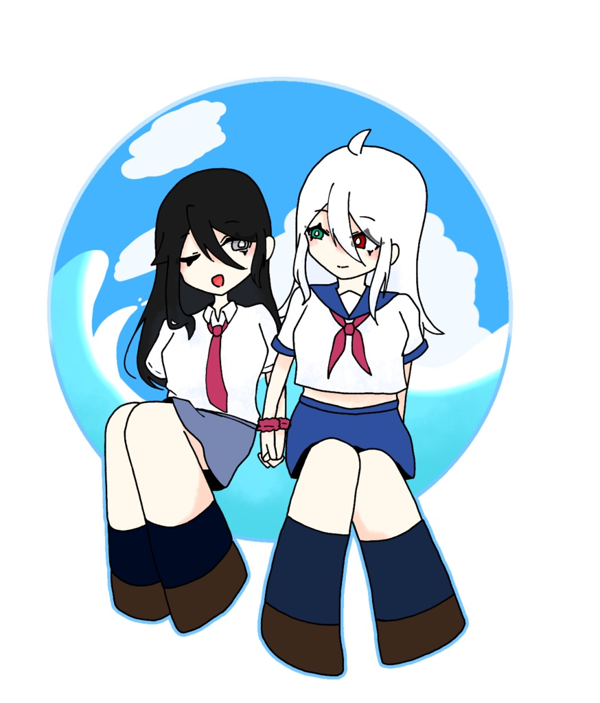 うちの子にょたアクキー