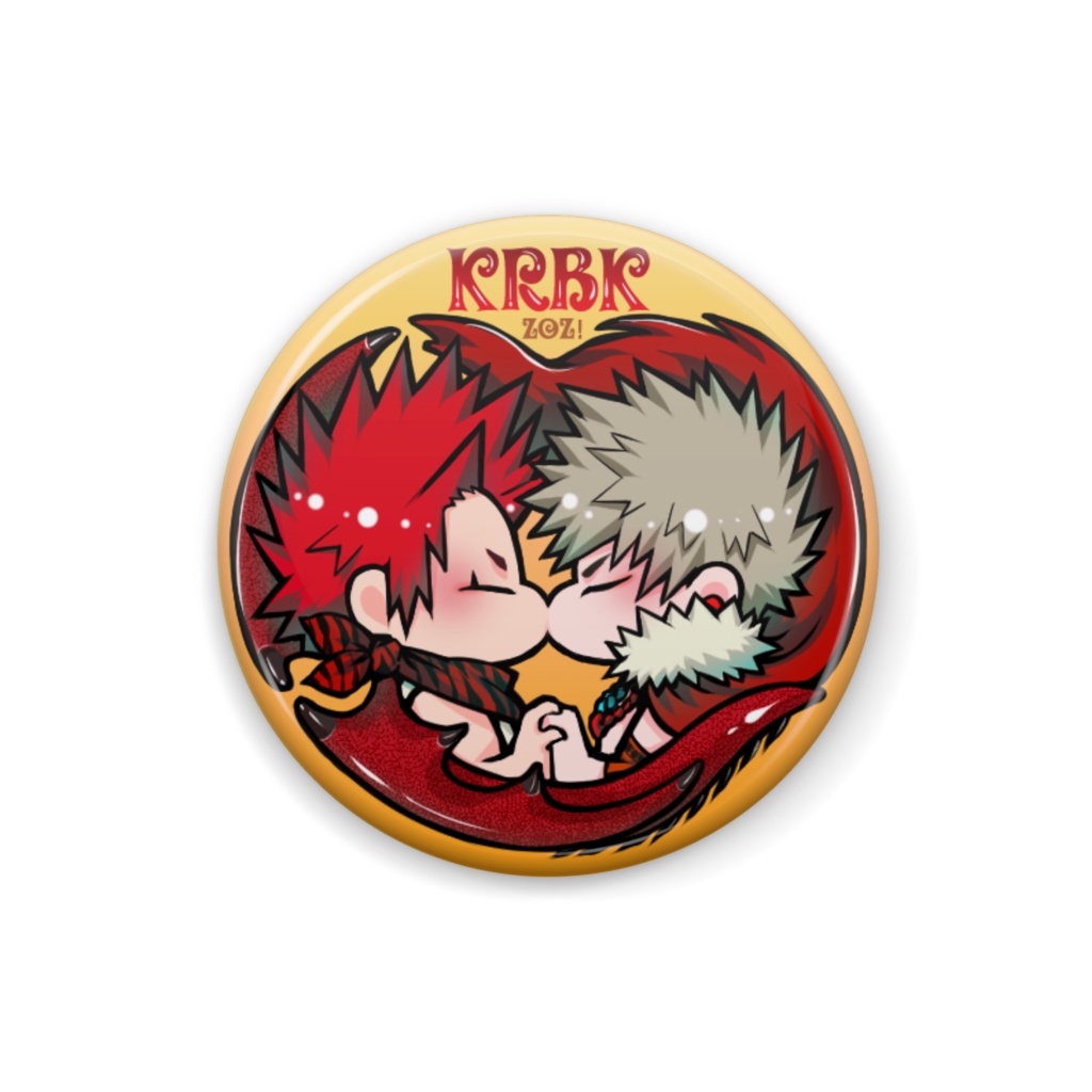 十傑切爆モチーフ缶バッジ(pixivFACTORY再販)