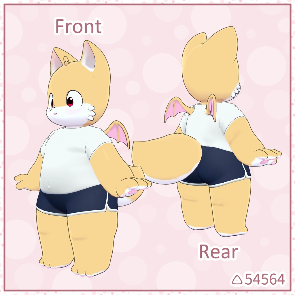 オリジナル3Dモデル「ボリ」(Bori)