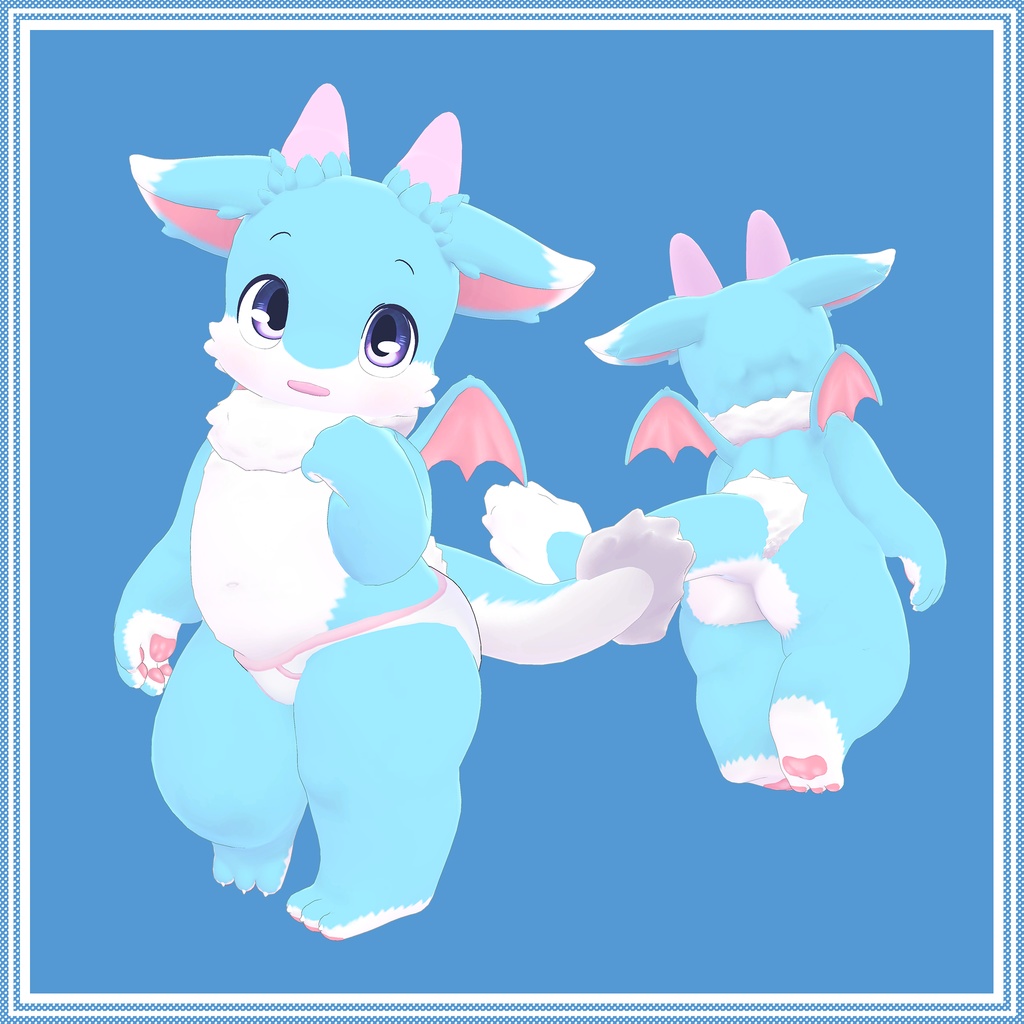 オリジナル3Dモデル「メリード(Merido)」