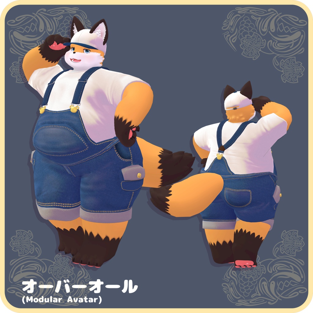 オリジナル3Dモデル「ポド(Podo)」