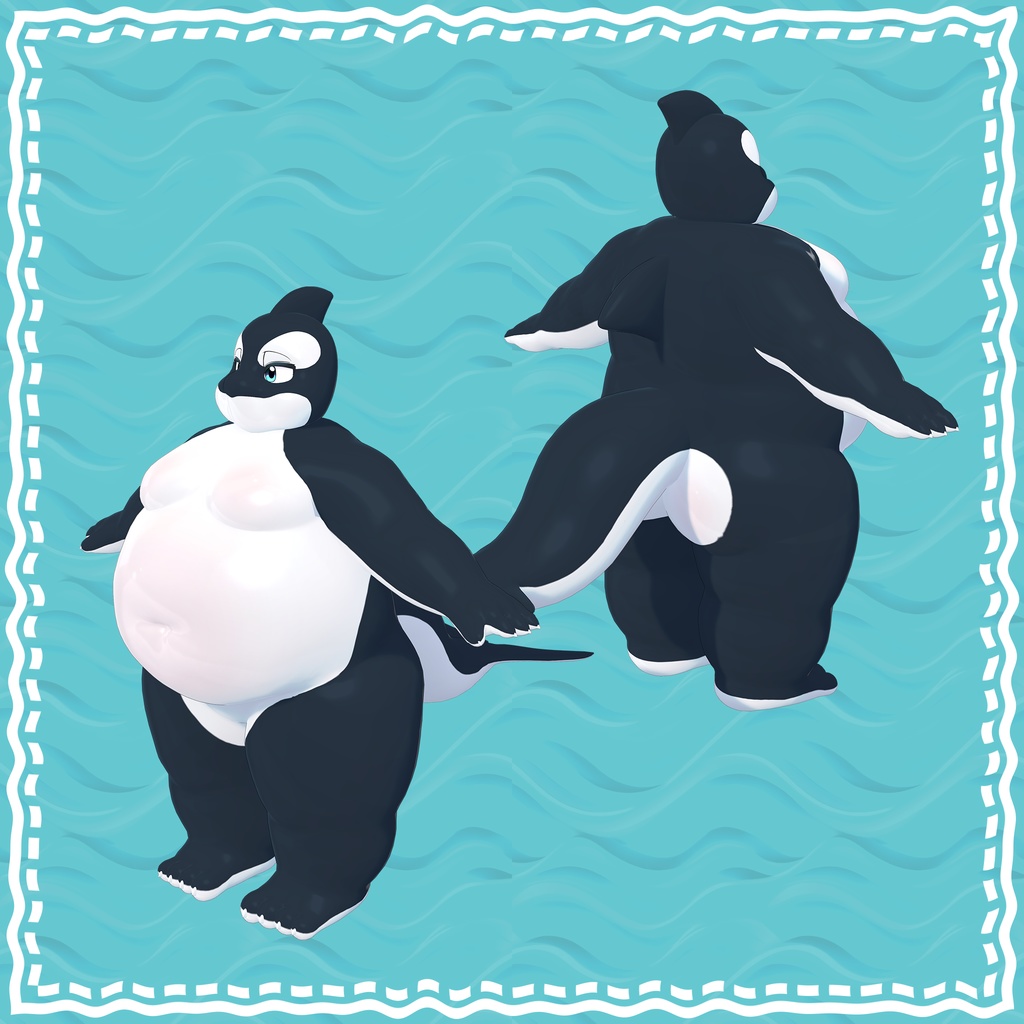 オリジナル3Dモデル「ベイベイ(Baybay)」