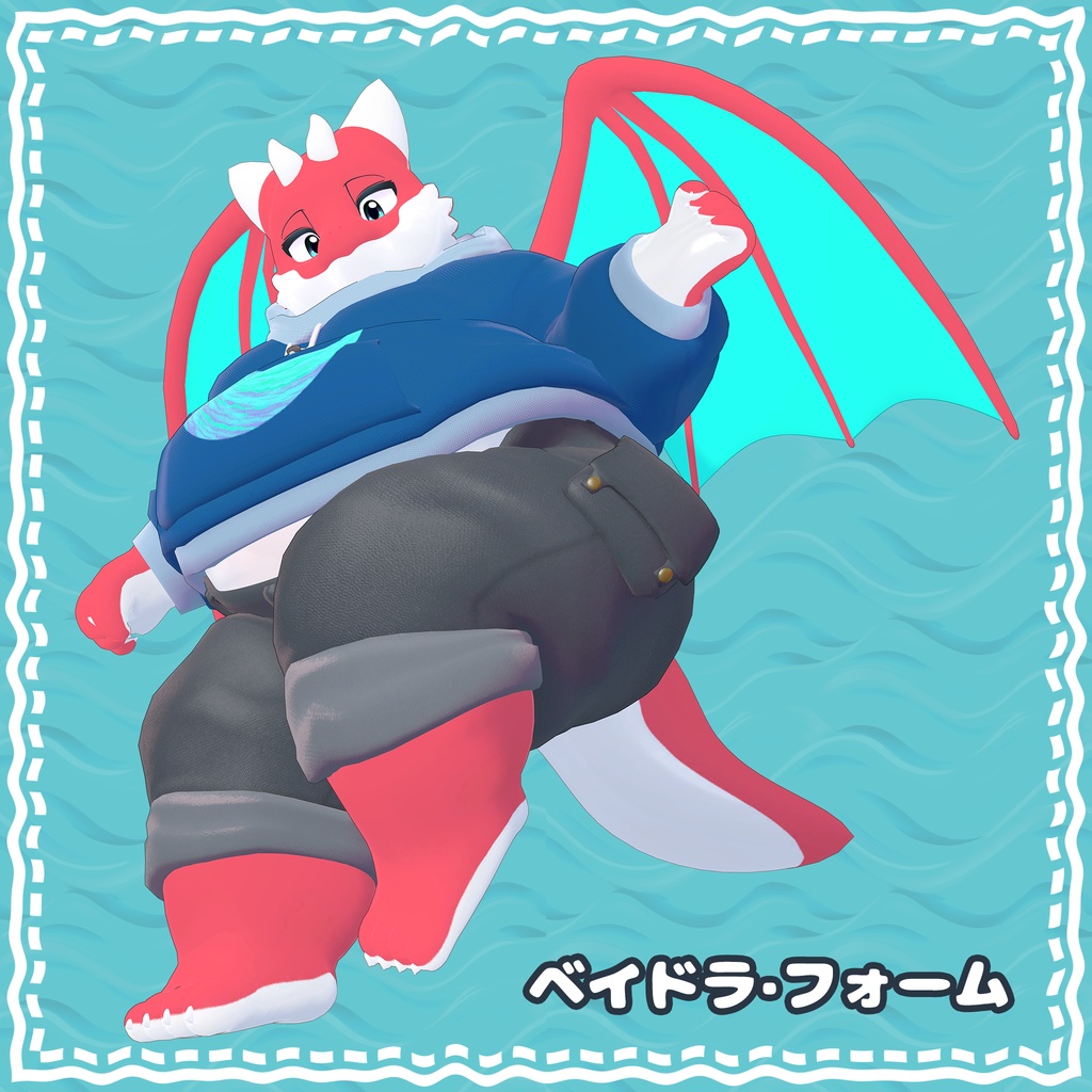 オリジナル3Dモデル「ベイベイ(Baybay)」