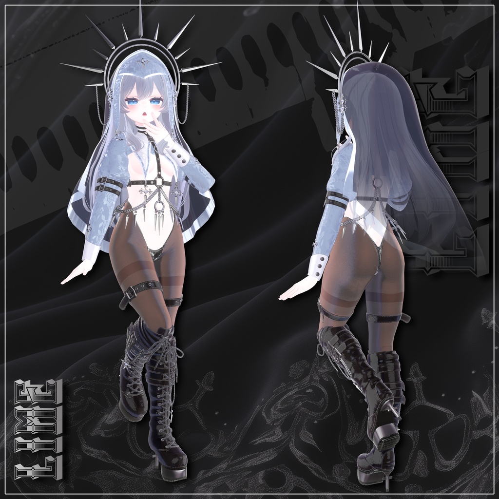 【11対応】 情欲の修道女 Lust Nun 【VRChat想定】