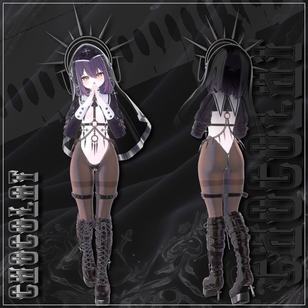 ✨Golden Week SALE✨50%【14対応】 情欲の修道女 Lust Nun 【VRChat想定】