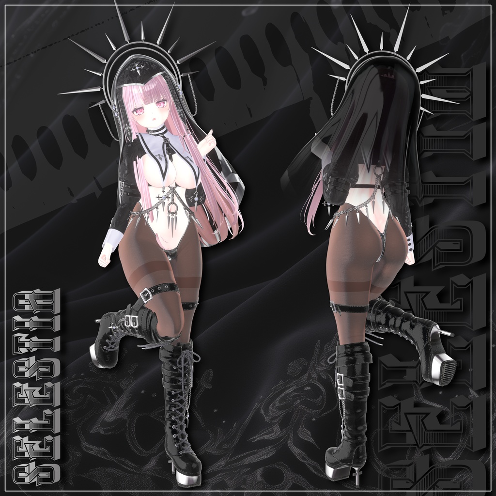 ✨Golden Week SALE✨50%【14対応】 情欲の修道女 Lust Nun 【VRChat想定】