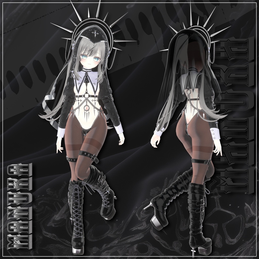 【11対応】 情欲の修道女 Lust Nun 【VRChat想定】