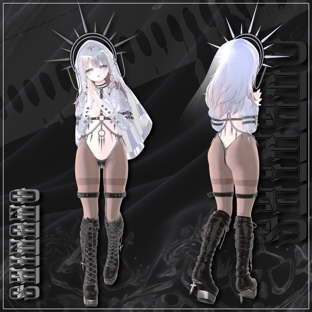 【11対応】 情欲の修道女 Lust Nun 【VRChat想定】