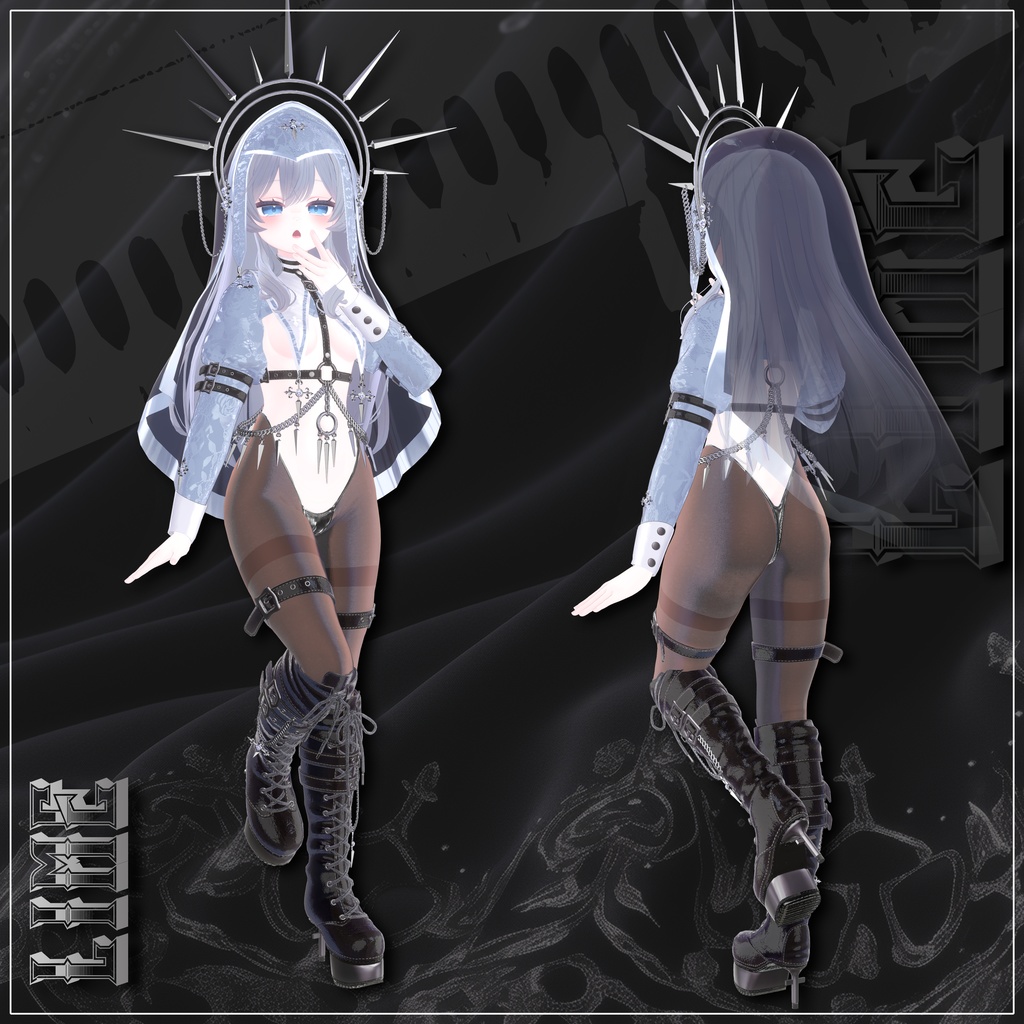 ✨Golden Week SALE✨50%【14対応】 情欲の修道女 Lust Nun 【VRChat想定】