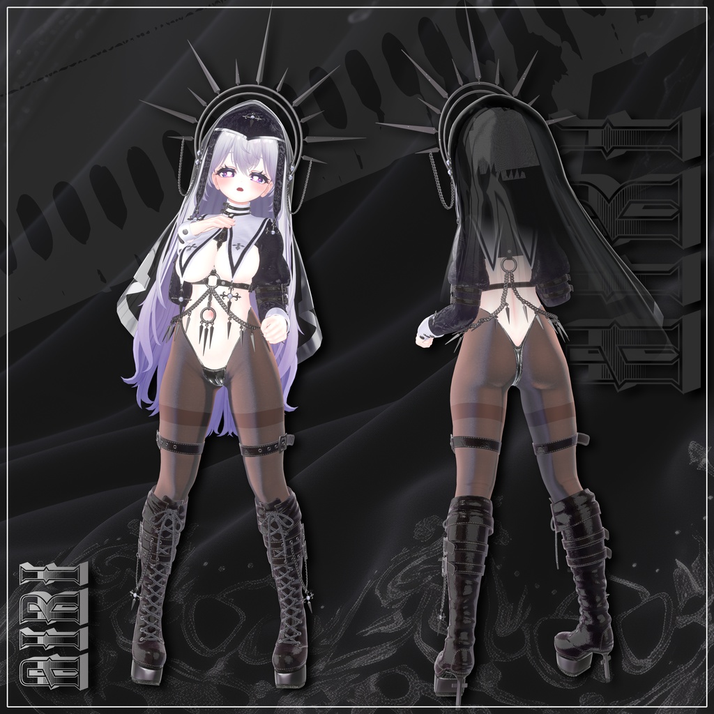 【11対応】 情欲の修道女 Lust Nun 【VRChat想定】