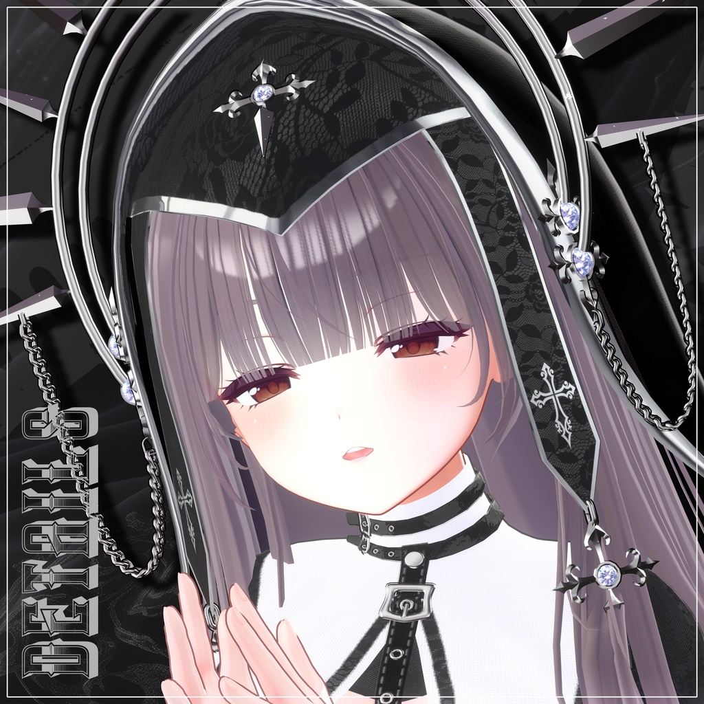 ✨Golden Week SALE✨50%【14対応】 情欲の修道女 Lust Nun 【VRChat想定】