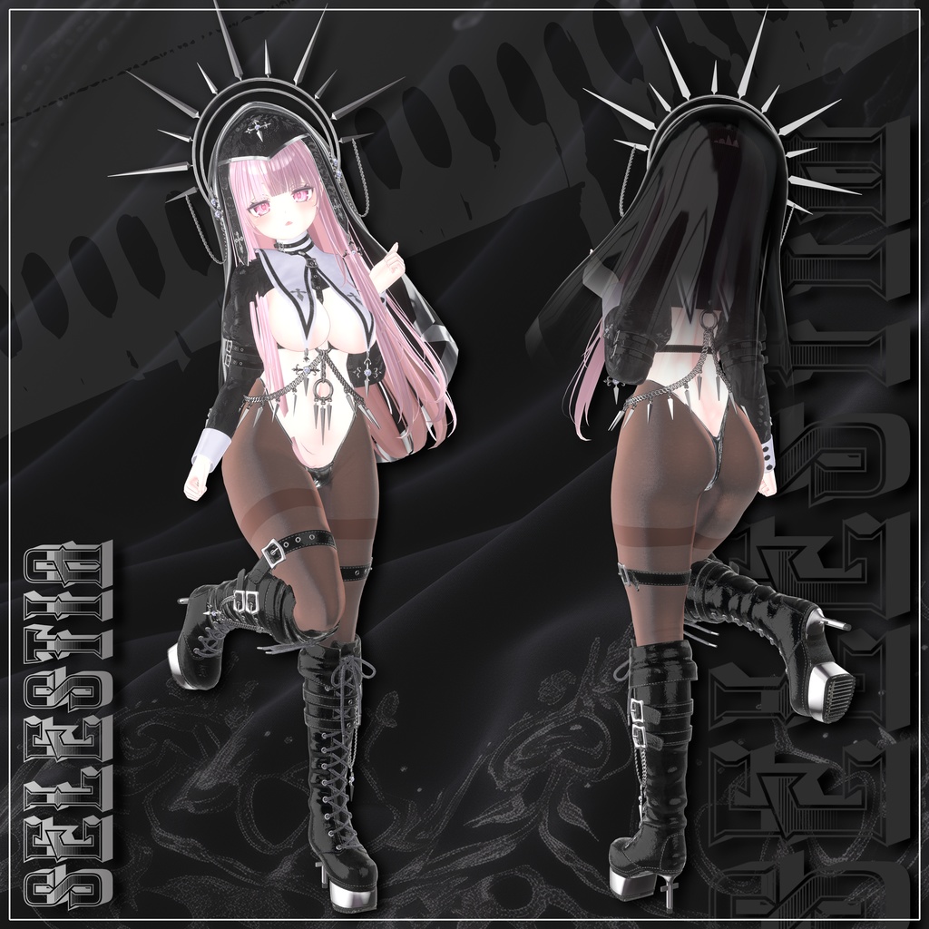 【11対応】 情欲の修道女 Lust Nun 【VRChat想定】