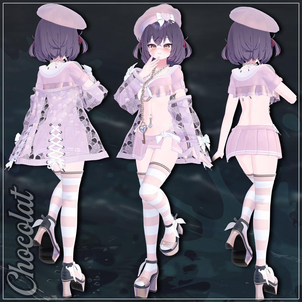 【13 対応】 BikiSera(ビキセーラー) 【VRChat想定】