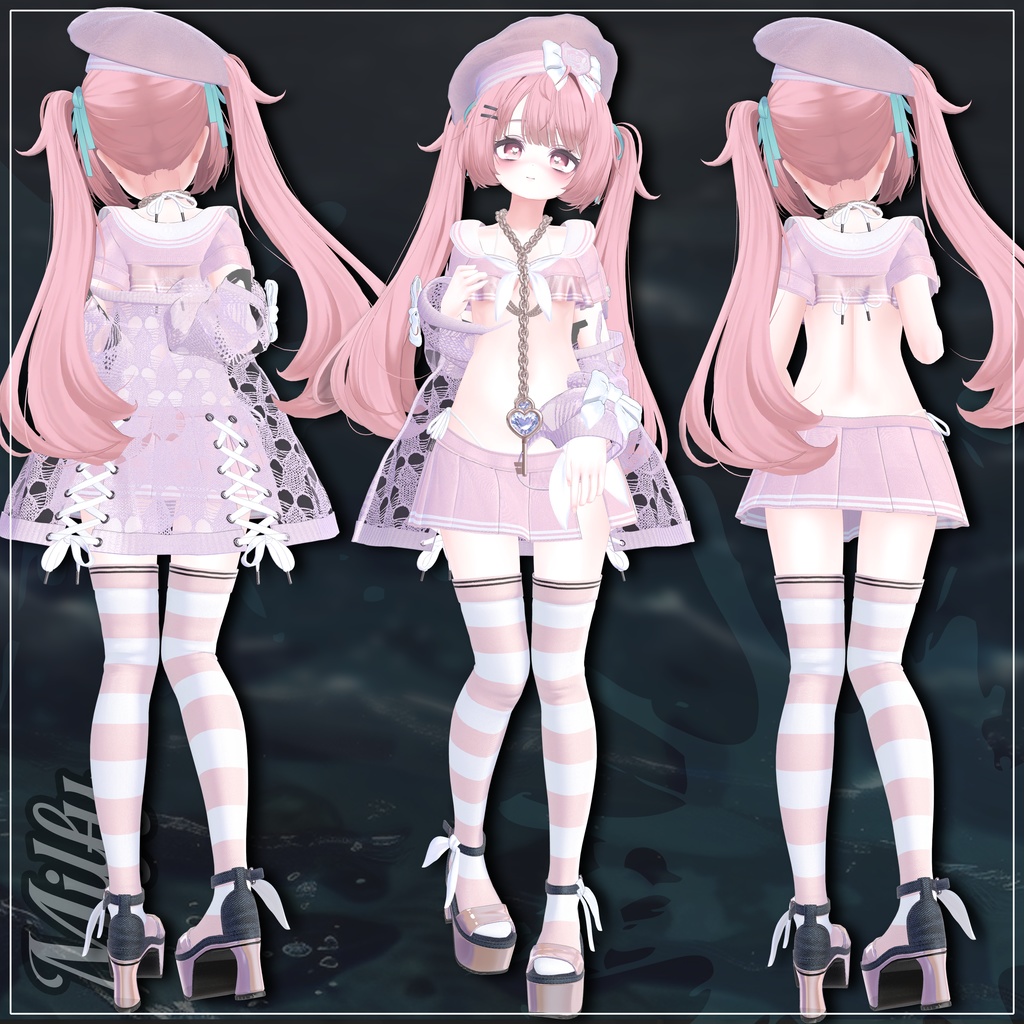 【13 対応】 BikiSera(ビキセーラー) 【VRChat想定】