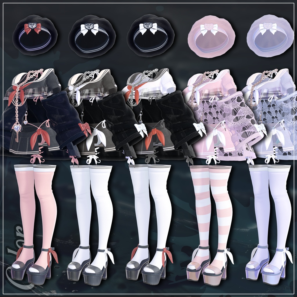 【13 対応】 BikiSera(ビキセーラー) 【VRChat想定】