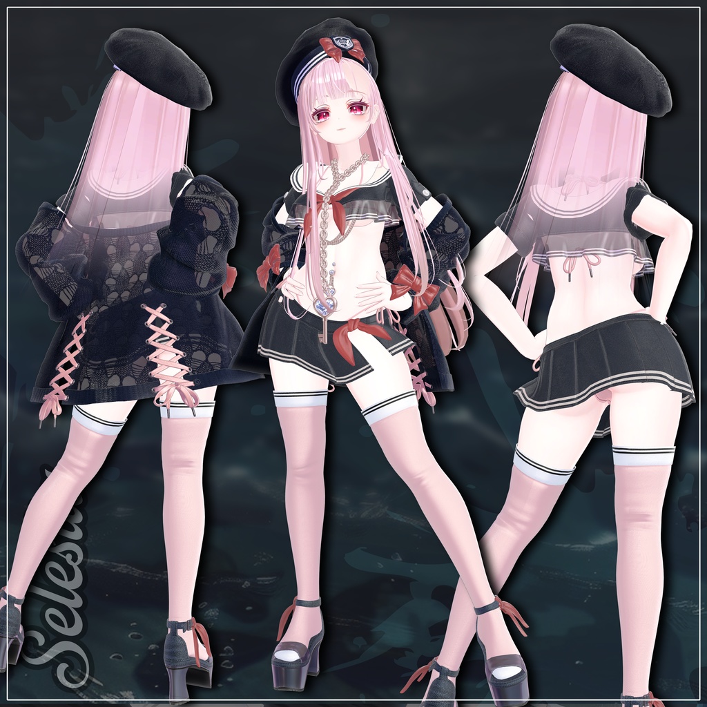 ✨Golden Week SALE✨50%【13 対応】 BikiSera(ビキセーラー) 【VRChat想定】