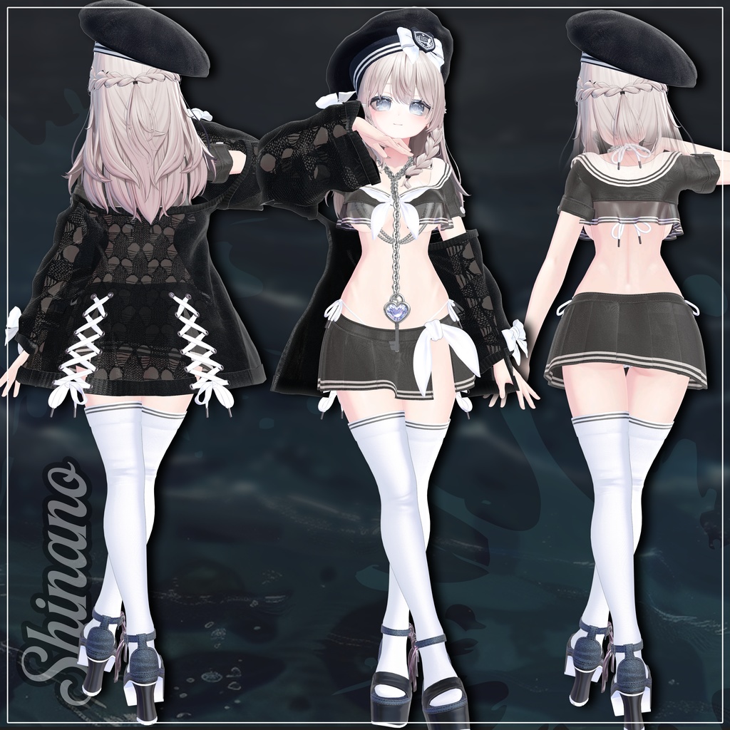 【13 対応】 BikiSera(ビキセーラー) 【VRChat想定】