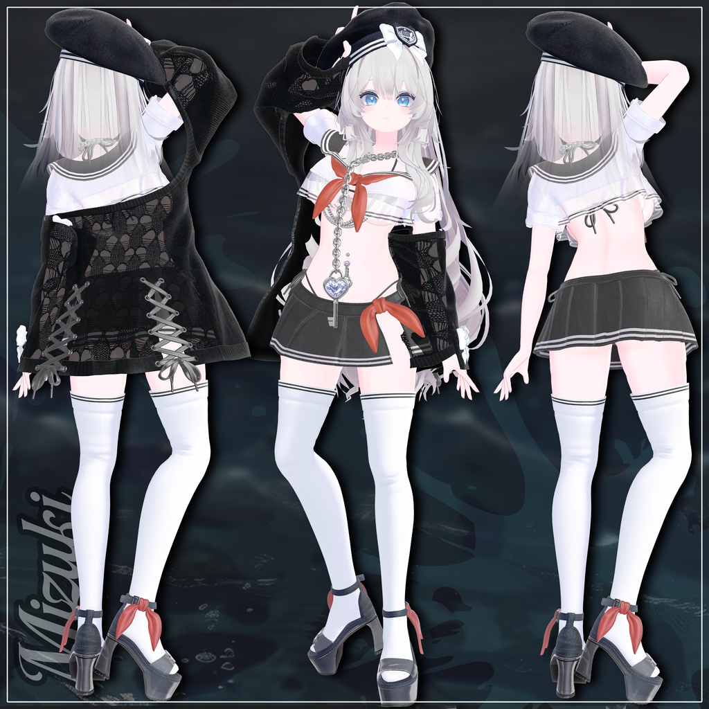 【13 対応】 BikiSera(ビキセーラー) 【VRChat想定】