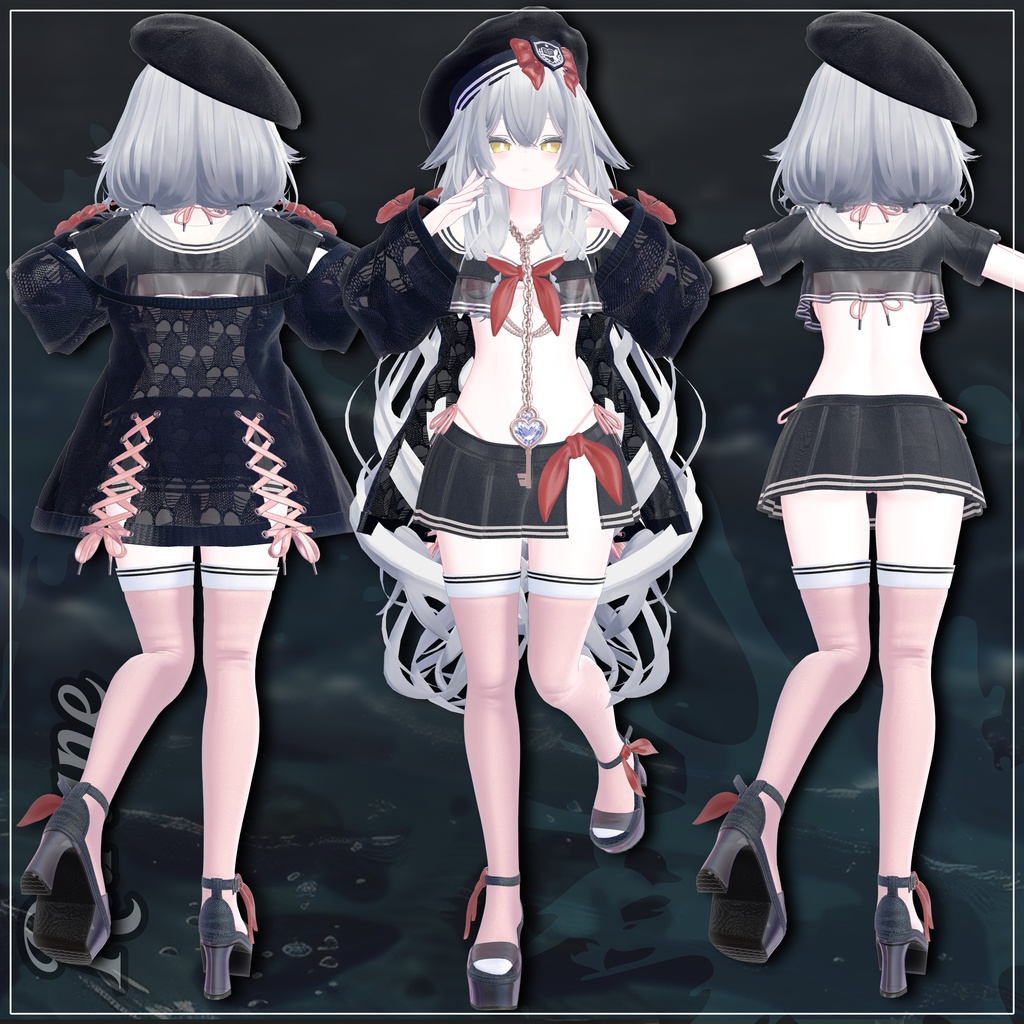 【13 対応】 BikiSera(ビキセーラー) 【VRChat想定】