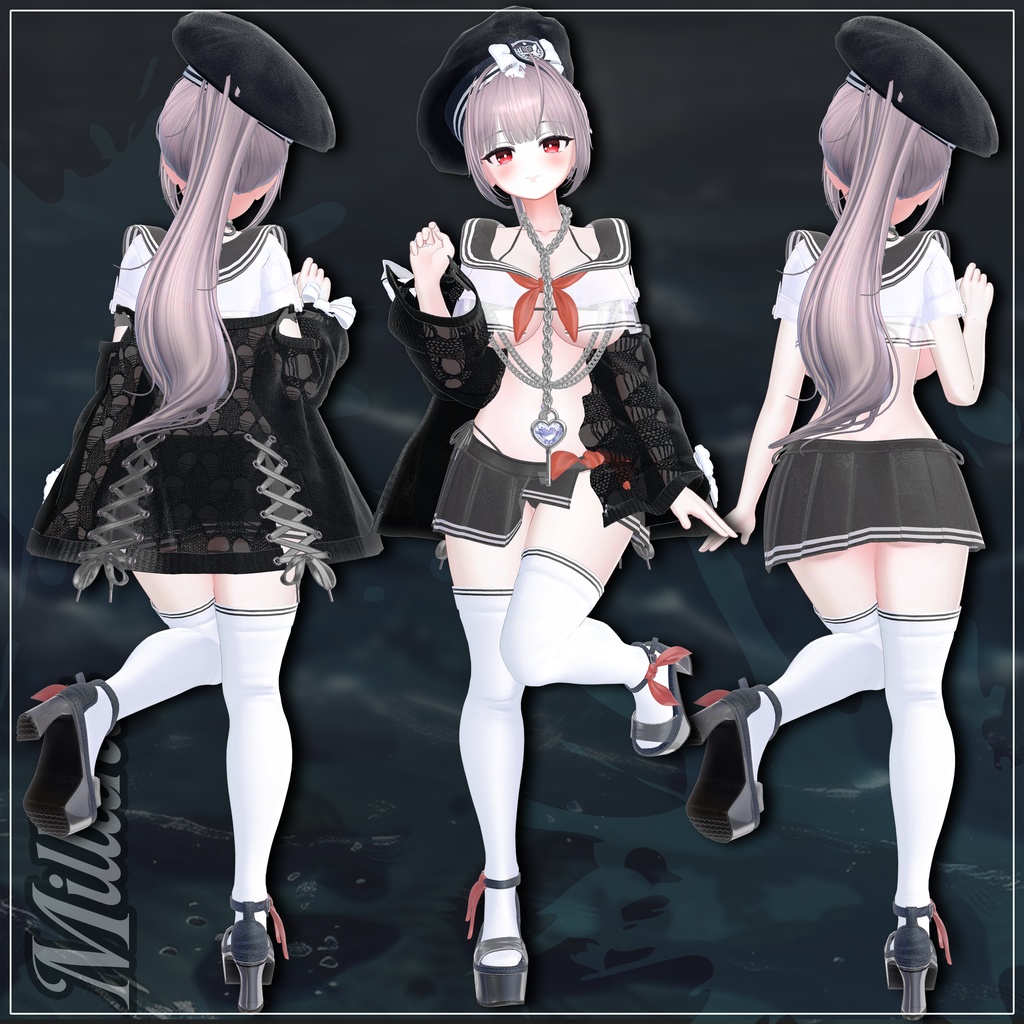 【13 対応】 BikiSera(ビキセーラー) 【VRChat想定】