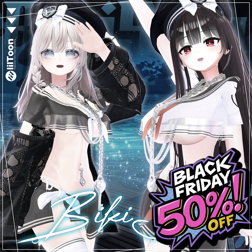 🎩Black Friday 50% SALE【13 対応】 BikiSera(ビキセーラー) 【VRChat想定】