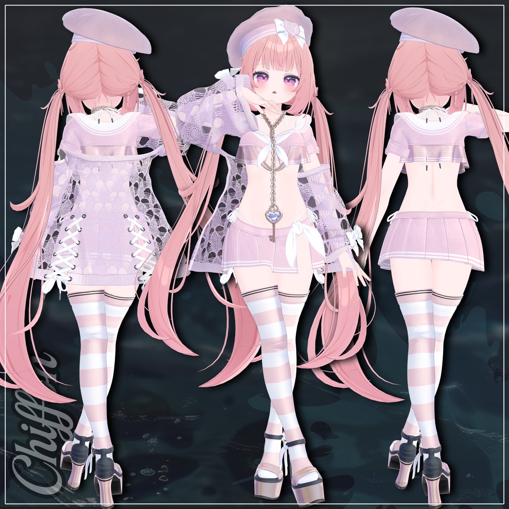 【13 対応】 BikiSera(ビキセーラー) 【VRChat想定】