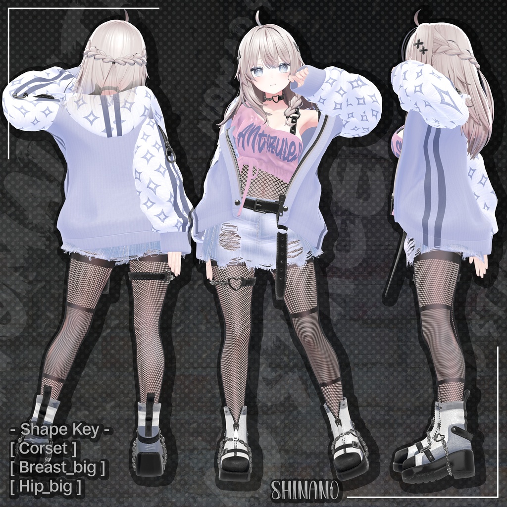 【13対応】 Nomad Street (ノマドストリート) 【VRChat想定】