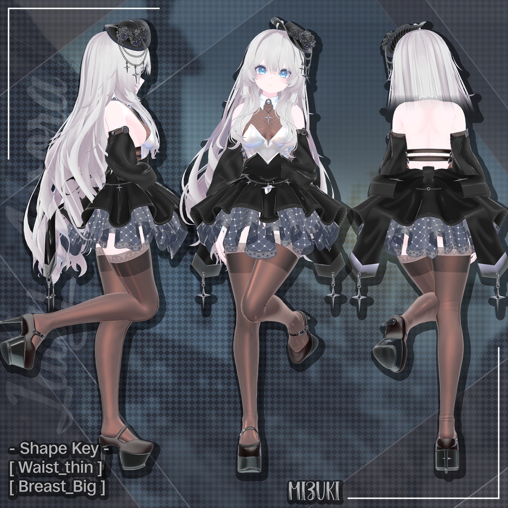 ✨Golden Week SALE✨50%【17対応】 Lady Aurora (レディーオーロラ) 【VRChat想定】