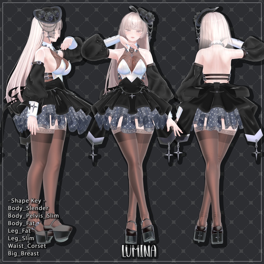 ✨Golden Week SALE✨50%【17対応】 Lady Aurora (レディーオーロラ) 【VRChat想定】
