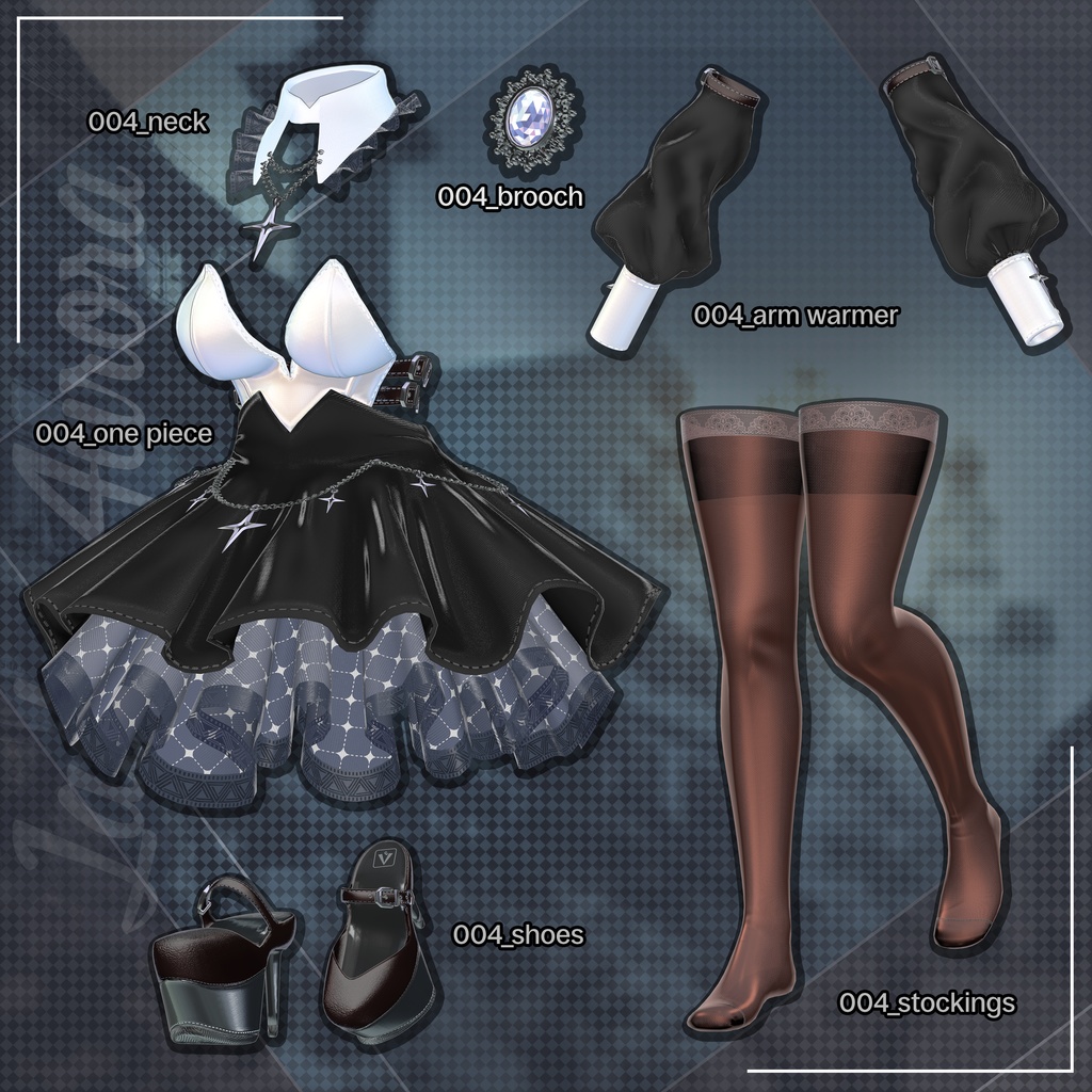 🎩Black Friday 50% SALE【13対応】 Lady Aurora (レディーオーロラ) 【VRChat想定】