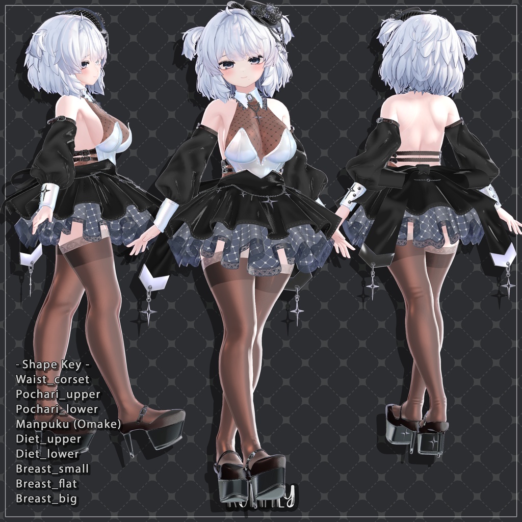 ✨Golden Week SALE✨50%【17対応】 Lady Aurora (レディーオーロラ) 【VRChat想定】