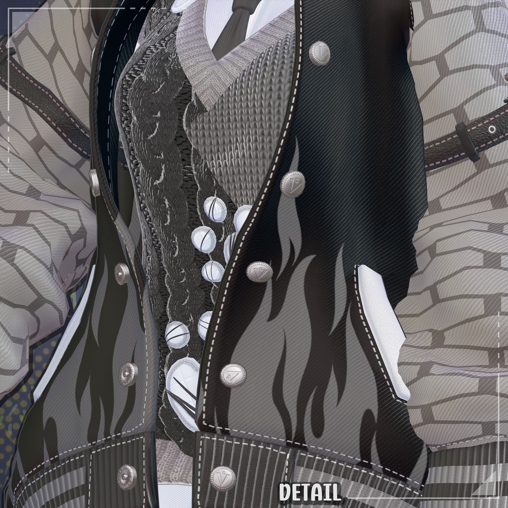 【13対応】 Yaneko Spark (夜猫スパーク) 【VRChat想定】