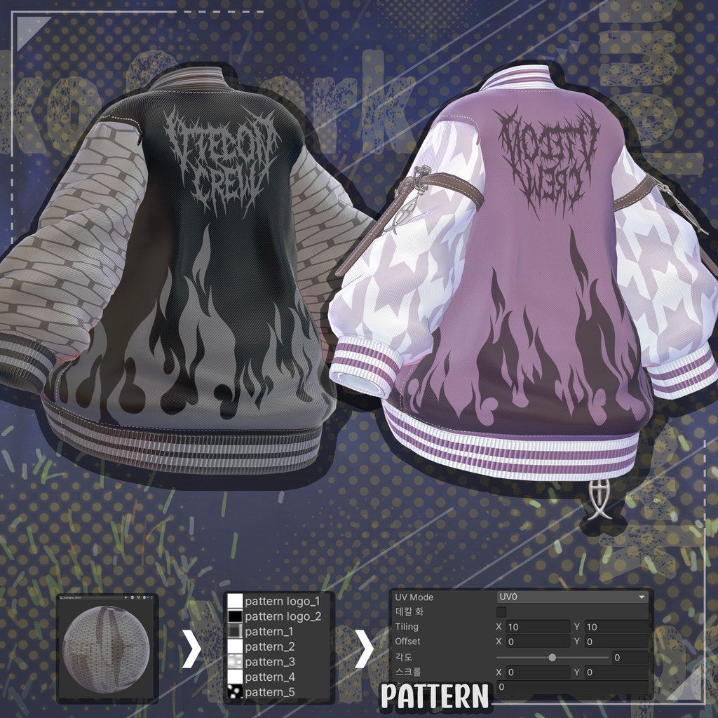 【13対応】 Yaneko Spark (夜猫スパーク) 【VRChat想定】